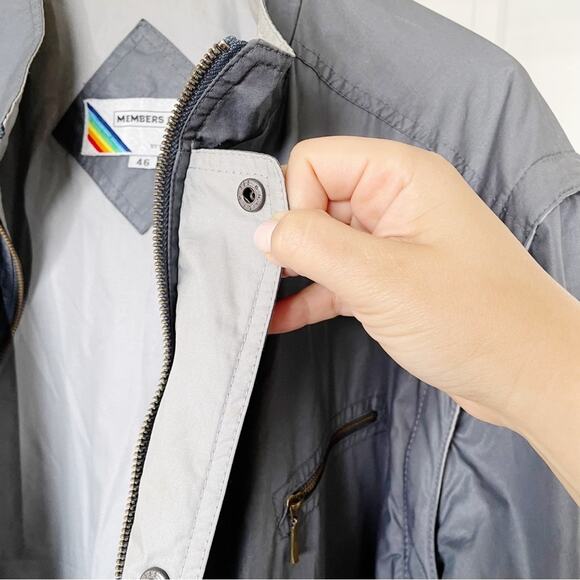 Members Only by Europe Craft Jacket – Gray (Men’s 42 / Unisex) - Picture 6 of 12